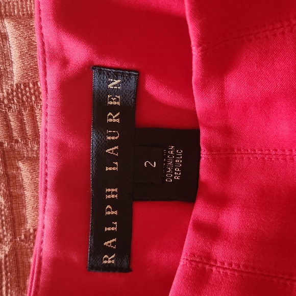 Ralph Lauren red skirt - Picture 2 of 5
